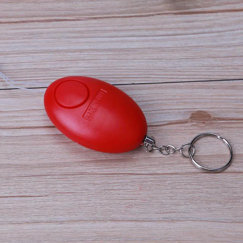 120dB Safe Sound Alarm Self-defense Keychain Emergency Attack Anti-rape Keyring IJS998