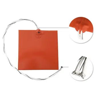 

600mmx600mm 220V Heating Pad Heating Bed With 3M Adhesive And 100k Thermistor
