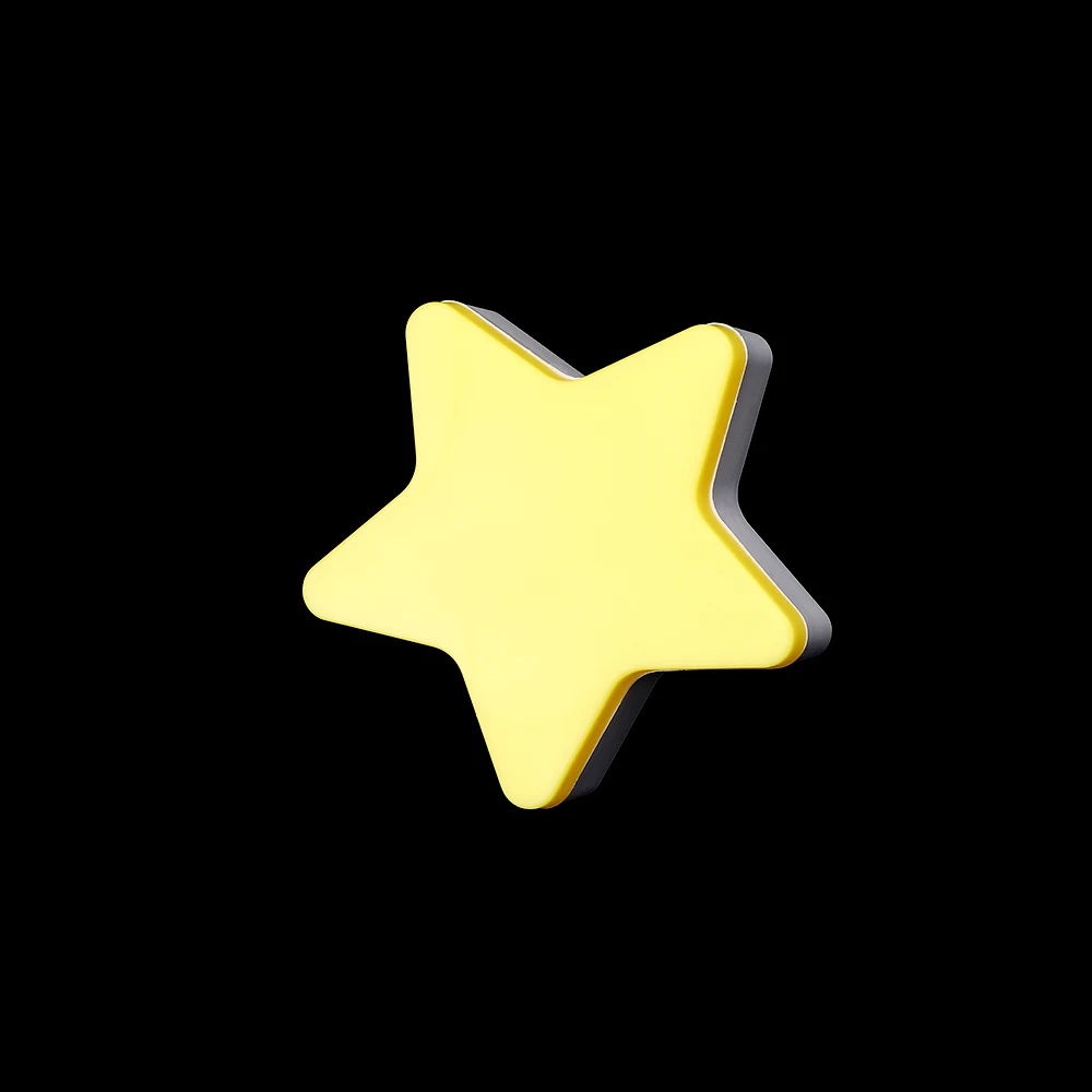 

Cute Durable Star Shape EU/US Plug Indoor Lighting Plug-in Socket Night Light Children's Room Decoration Wall Lamp Light Control