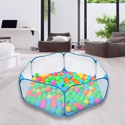 Складывающаяся портативная детская игровая палатка бассейн для океанских шариков Детская домашняя игровая игрушка в сложенном виде