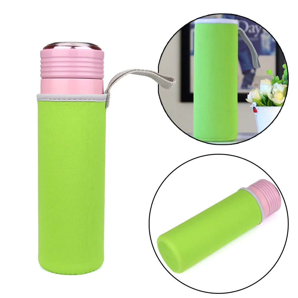 

420Ml Rubber Waterproof Coating Insulation Cup Cover Outdoor Sports School Leakproof Seal Protective Cover Partner Protection Y1
