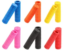 H304 Free shipping color outdoor bicycle handlebar sets of rubber tartan bicycle parts
