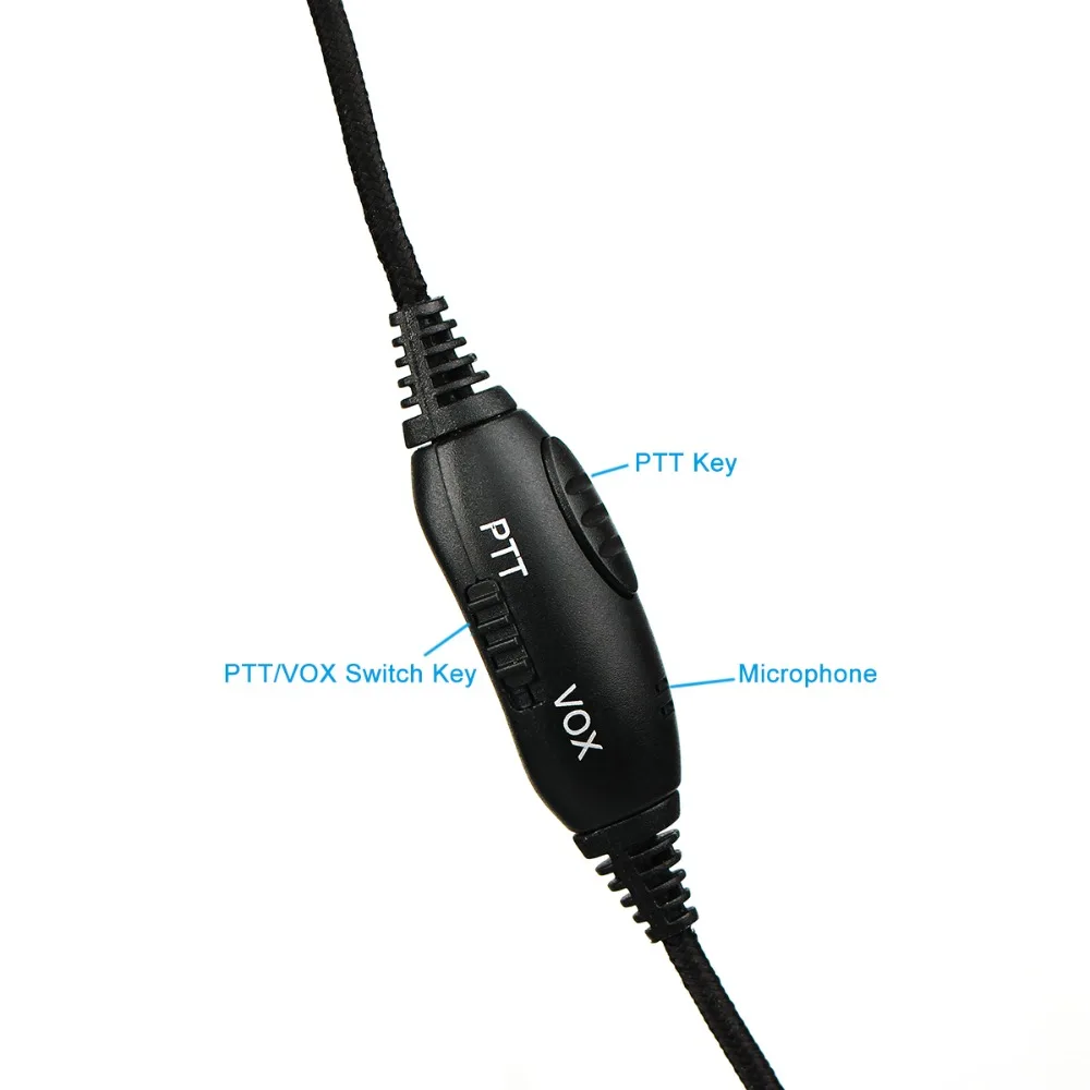 Регулируемый 2 контактный наушник Retevis EHK004 для Kenwood H777 RT22 RT24 RT5R RT3 RT81|headset factory|headset