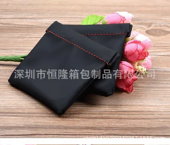 

500pcs Mini Portable PU Leather Earphone Bag Accessories Storage Earbuds Protective Package Case For Cable