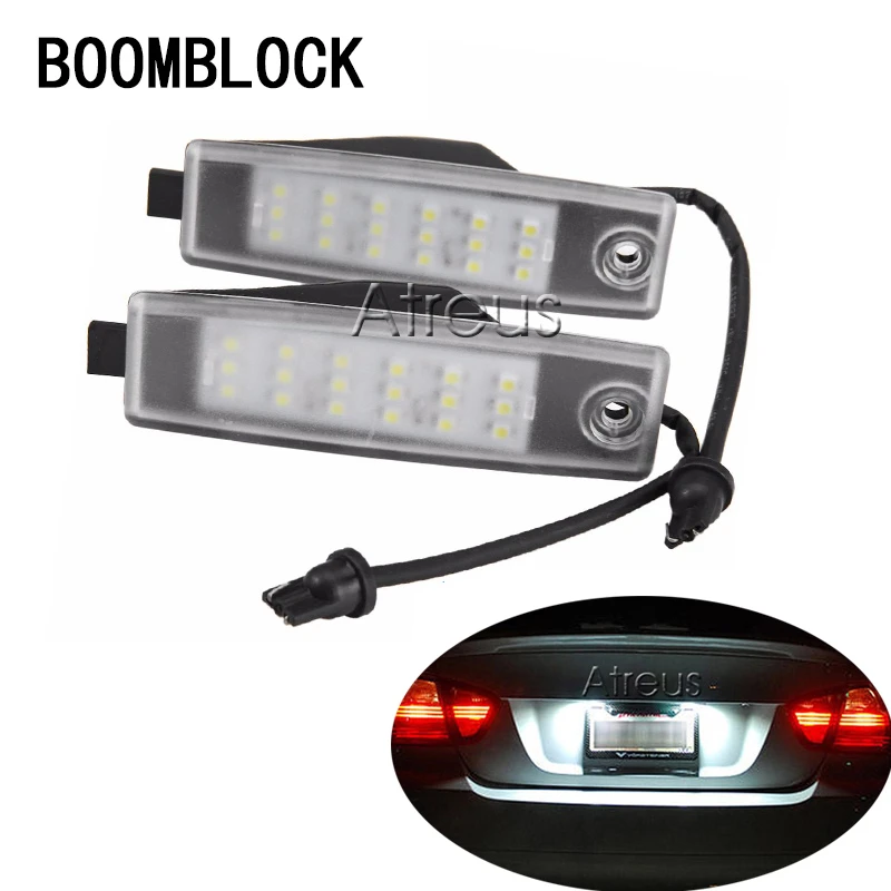 2pcs For Toyota Rav4 Hiace Vanguard Rav 4 20052010 Car Led License