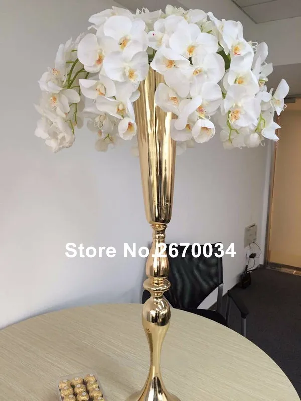 

hot tall decorative gold table centerpieces for wedding