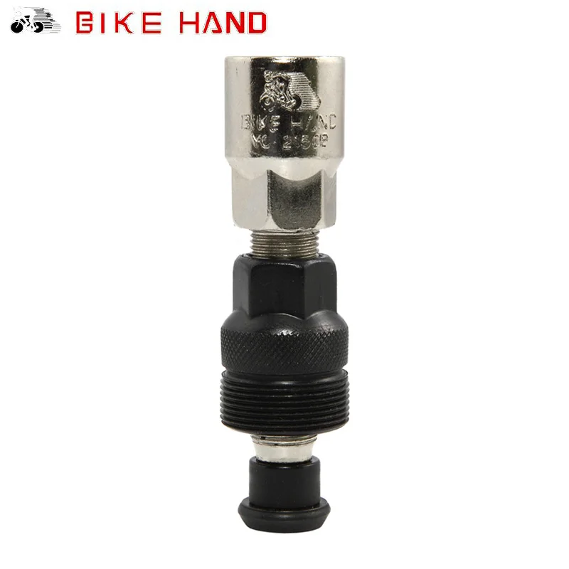 

BIKEHAND Bicycle Repair Tools Crank Mount Tool Puller Removal MTB Mountian Bike Axis Brace Repair Tools Retracting Shaft Sleeve