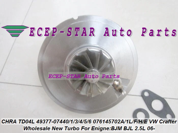 Turbo Cartridge CHRA TD04L 49377-07440 49377-07401 076145702A 076145701L For Volkswagen VW Crafter