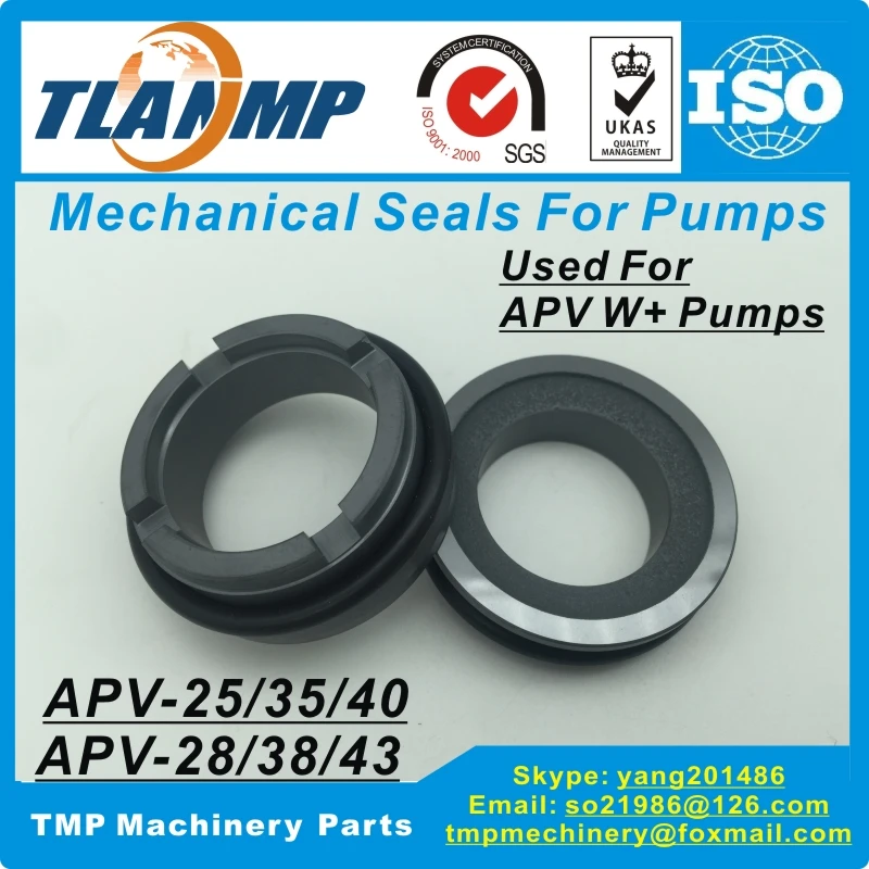 APV 25/28 35/38 40/43 TLANMP механические уплотнения для W + plus pumps Набор уплотнений вала