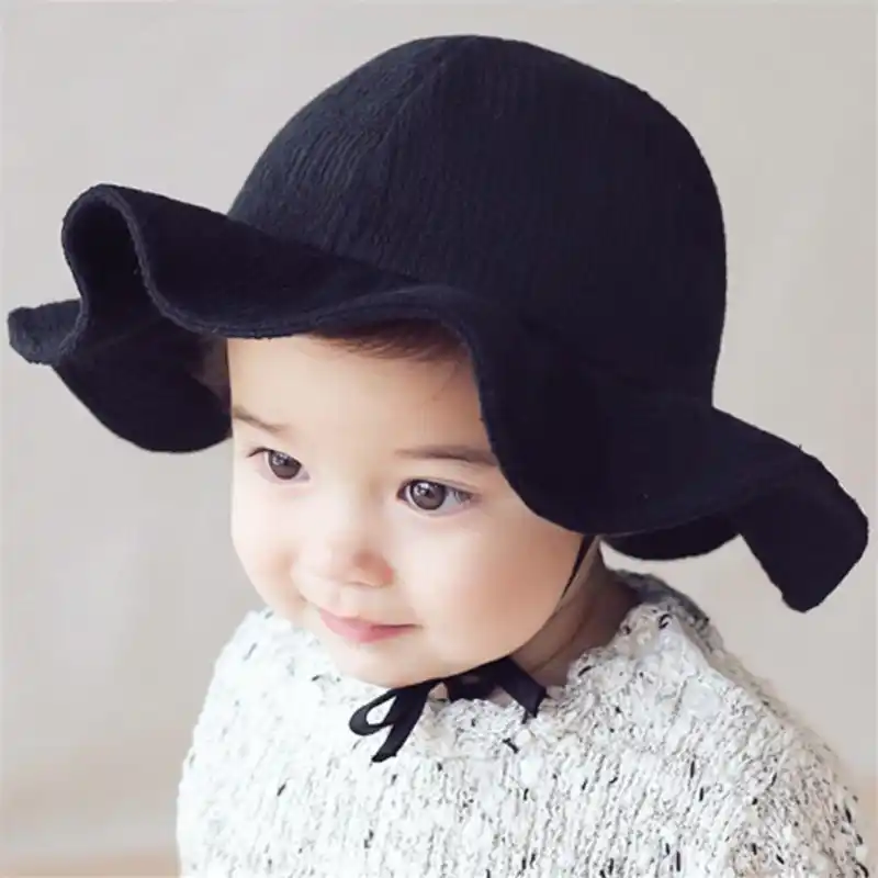 Baby Sun Hat Newborn Boy Girl Toddler Cotton Summer Cap Fit For 3-24 Months Kids