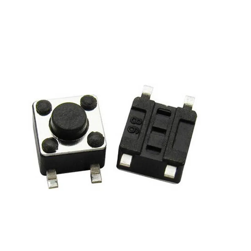 

50 шт. 4,5*4,5*3,8 мм Переключатель кнопочный переключатель микропереключатель для электрического оборудования электрические аксессуары