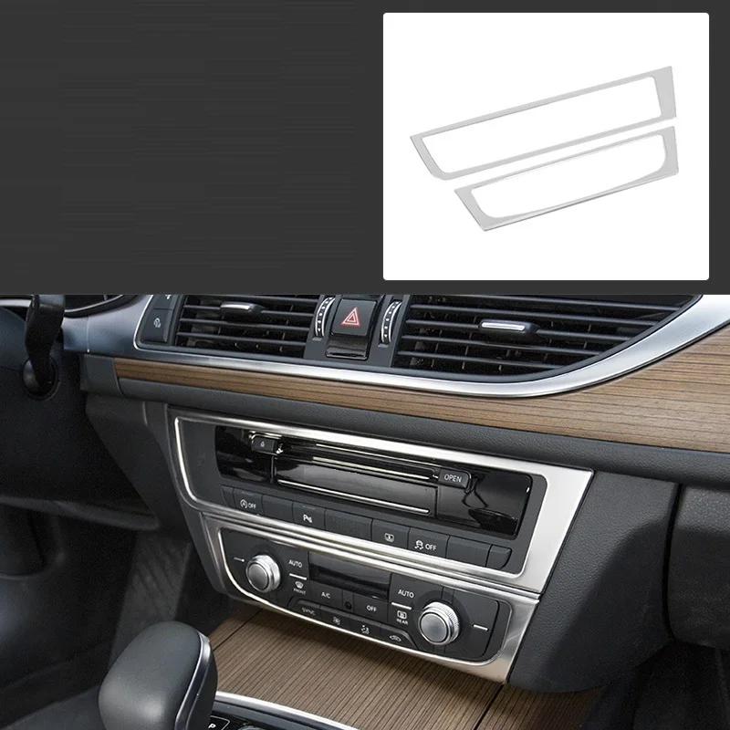 

Car Control System Gear Interior Durable Automovil Decorative Trim Bright Sequins Mouldings 12 13 14 15 16 17 18 FOR Audi A7