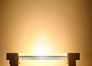 Затемняемая 78 мм 118 мм R7S COB лампа стеклянная трубка 4 Вт 10 Вт AC 220 В 230 В R7S Точечный светильник замена галогенная лампа энергосберегающий светильник - Испускаемый цвет: Тёплый белый