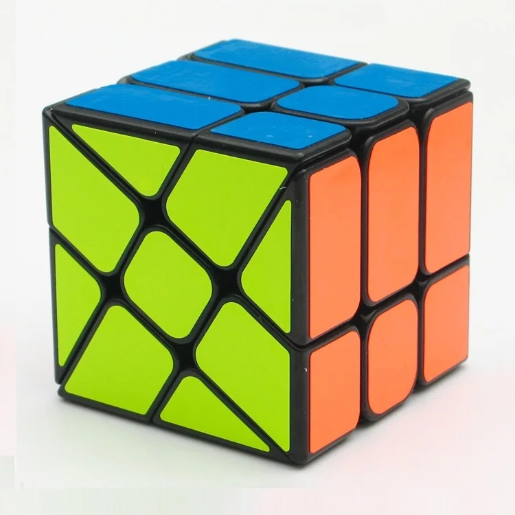 Кубик рубика скорость головоломки magic cube 3x3x3 5x5x5 пвх наклейки блок кубо профессиональный обучение образовательные классические игрушки для Детей - Цвет: FHL Black