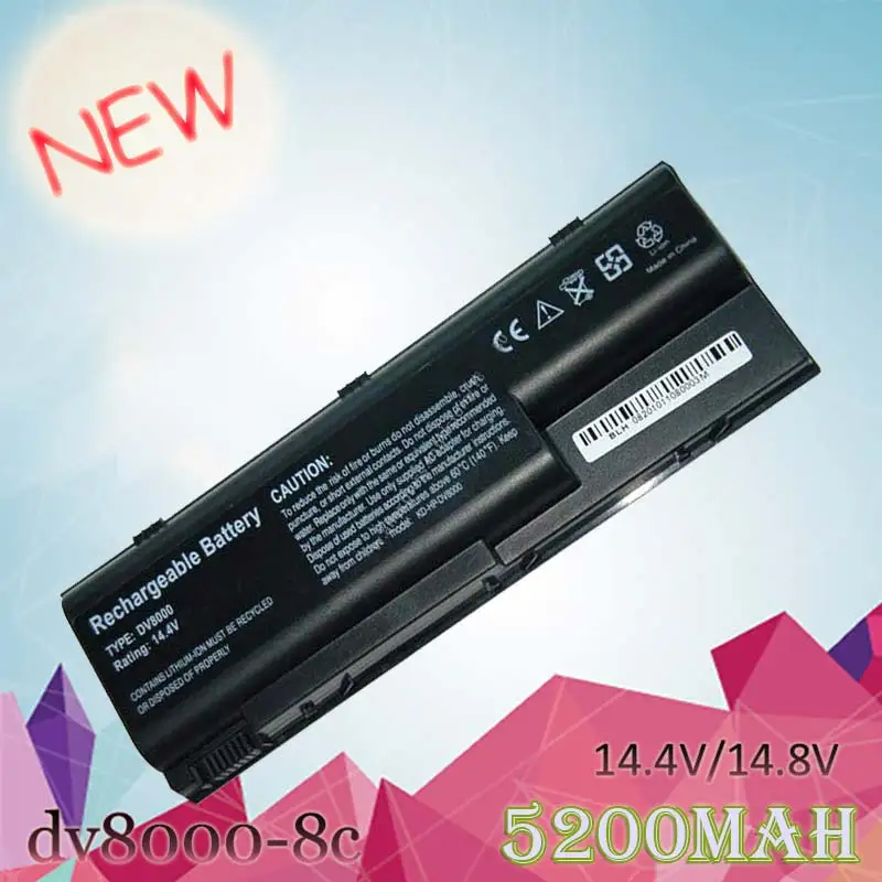 

ApexWay 4400mAh Laptop Battery FOR HP Pavilion dv8200 dv8300 dv8400 EG417AA HSTNN-DB20 HSTNN-IB20 HSTNN-OB20