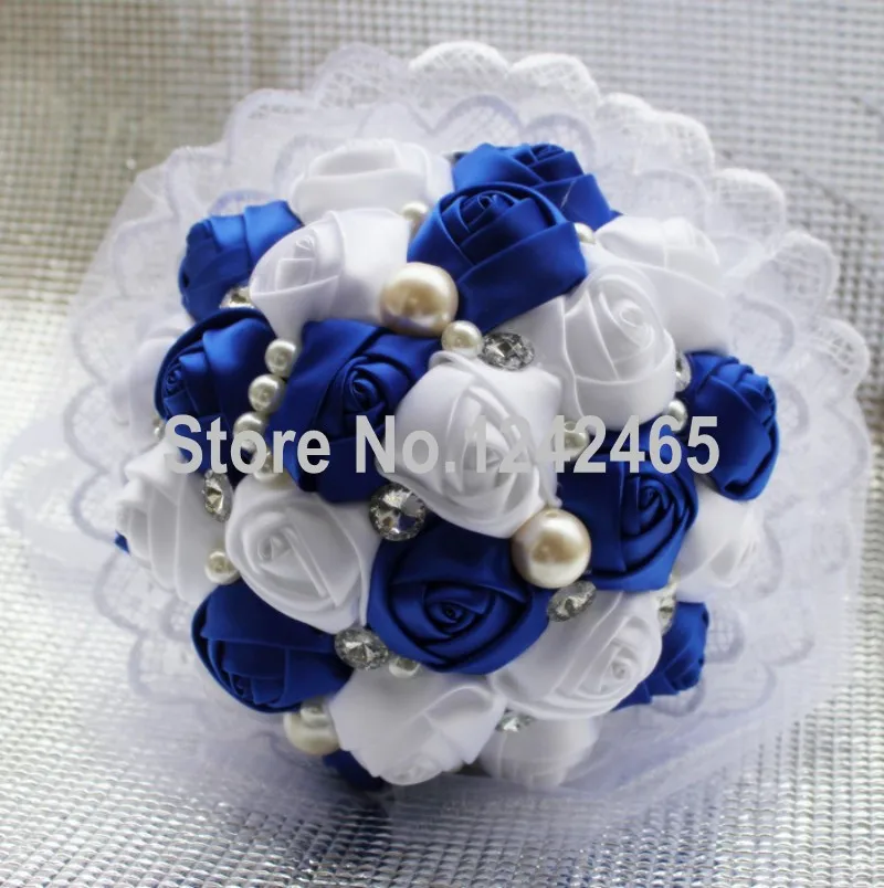 European And American Custom High Quality Wedding Bouquets Pearl