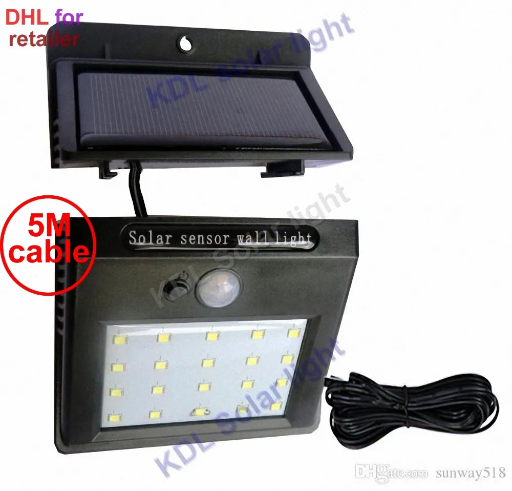 30 led 500lm Солнечный свет раздельный монтаж pIR motion 3 senser Binval полярная лампа сад L IP