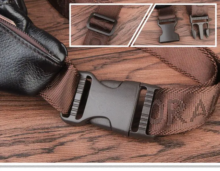 leather waist bag