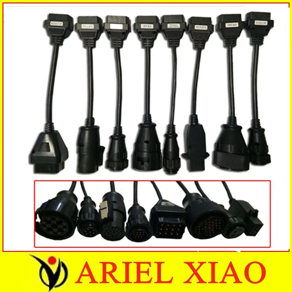 Prix pour Camion Câbles CDP Pro Camions outil De Diagnostic câble de connexion 8 PCS Camions Câbles CDP Plus Prix pour Camion Câbles CDP Pro Camions outil De Diagnostic câble de connexion 8 PCS Camions Câbles CDP Plus