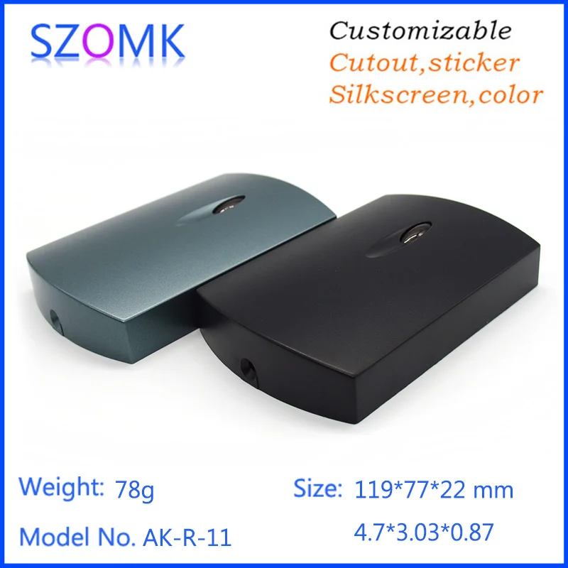 

szomk plastic electronics plastic enclosure for pcb enclosure diy plastic enclosure door entrance sensor boxes 119*77*22mm