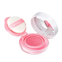 Румяна с воздушной подушкой, бронзатор, макияж, минерализация, румяна для щек, гладкий, косметика, мягкая пудра, голый макияж, телесный, Maquiagem DL