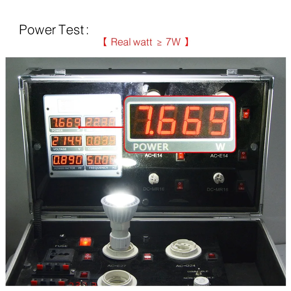 Алюминиевая СВЕТОДИОДНАЯ точечная лампа GU10 220 В переменного тока 110 MR16 GU5.3