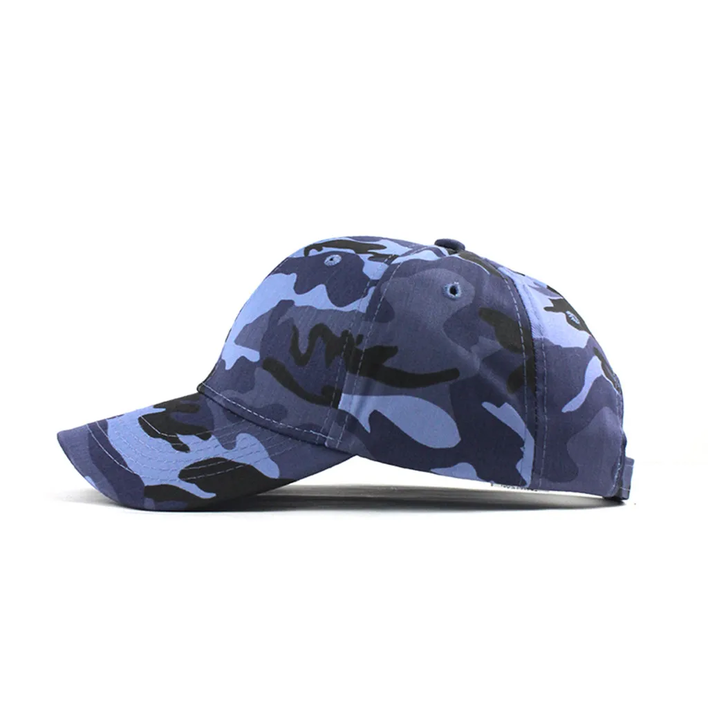 Hat Unisex Outdoor Camouflage Camo Trucker Plain Baseball Visor Cap Dad Sport Summer Outdoor Desert Hats for Men Women