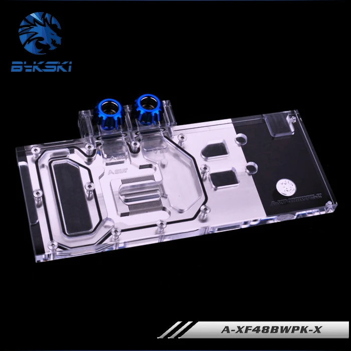 Bykski A-XF48BWPK-X GPU Блок водяного охлаждения для XFX GTR RX 480 580