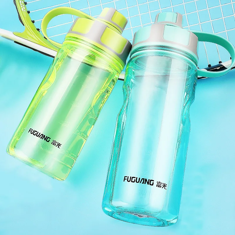

New arrival 1000/1500ml Outdoor Fitness Sports Bottle Kettle Large Capacity Portable Picnic Water Bottles BPA Free Gym Space Cup