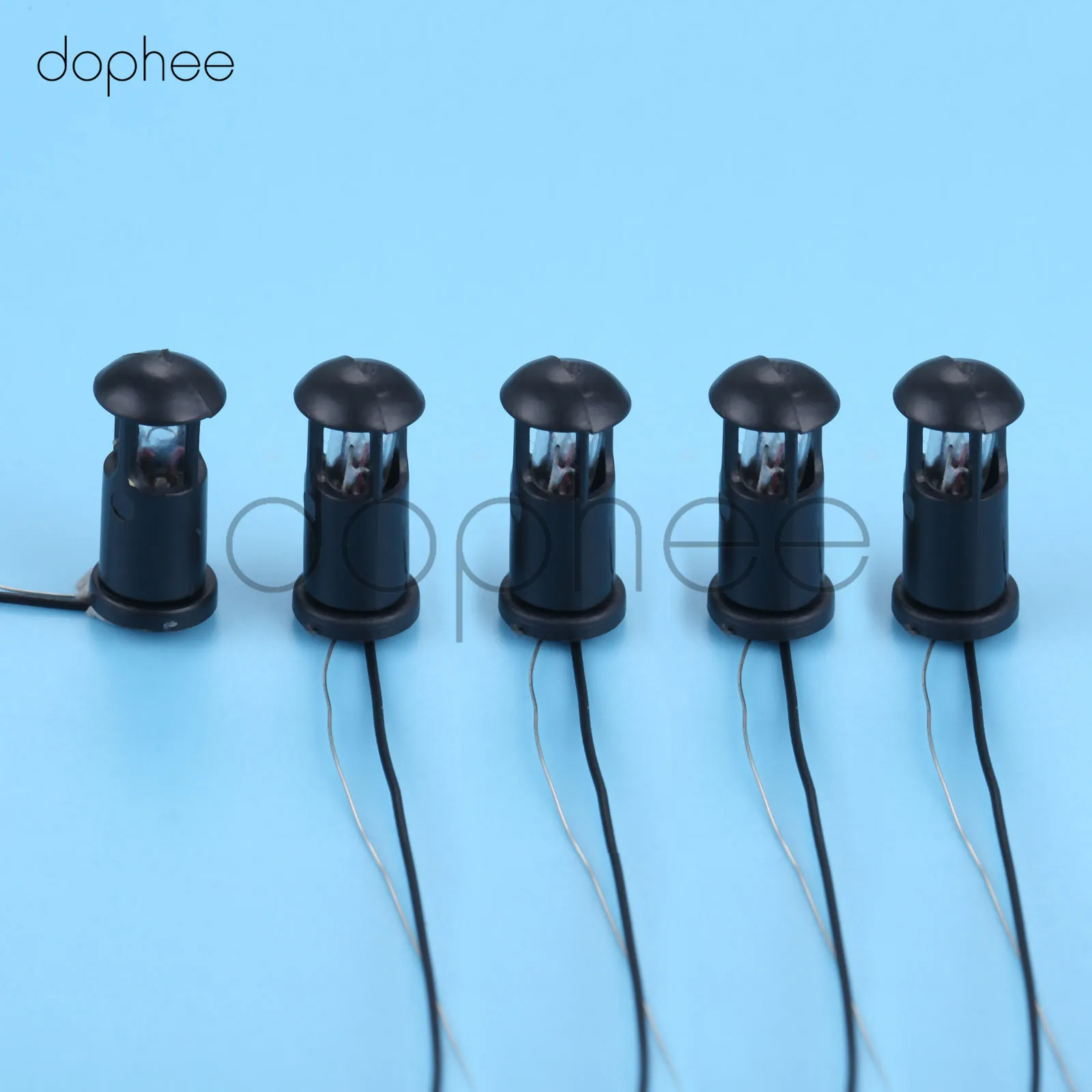 

dophee 10pcs DIY Sand Table Model Lawn Lamp Light Train Railway Street Scenery D80-501 D80-601 Model lamps