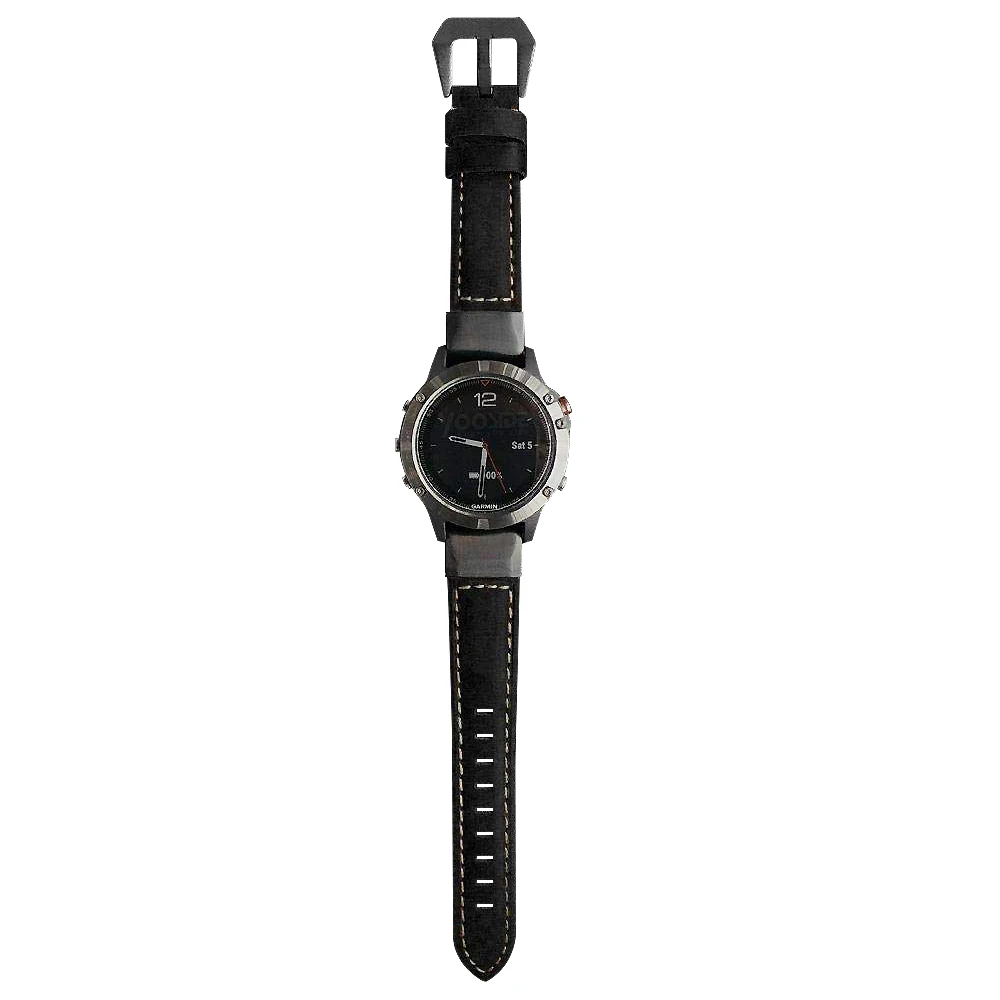 20 22 26 мм кожаный ремешок для часов Ремешок для Garmin Fenix5 5 plus 5X/5S часы Quick Release easy fit wriststrap для Garmin 935