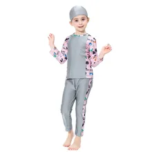 Девушка хиджаб Maillot De Bain Burkinis исламский мусульманский купальник скромный плюс размер брендовый купальник с длинными рукавами для купания