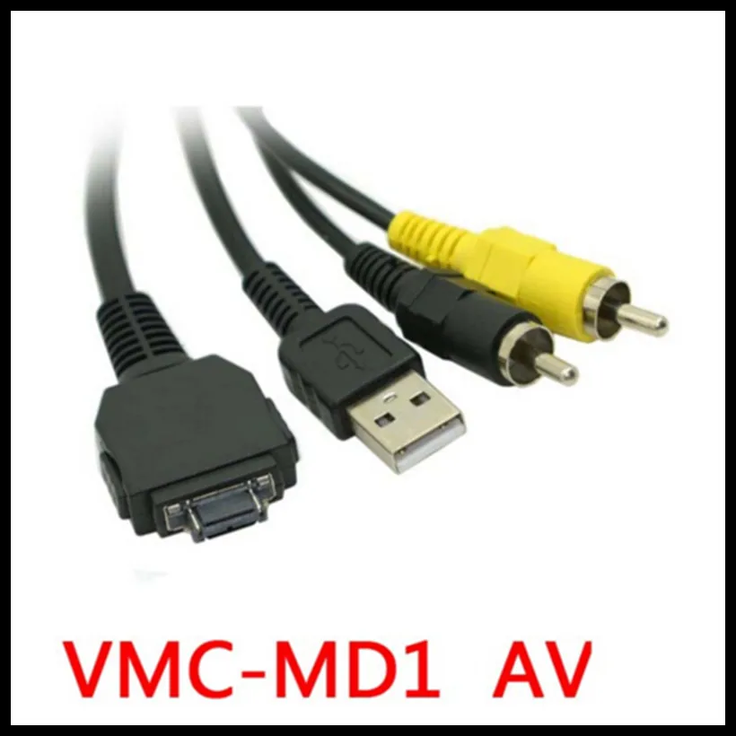 25pcs 1.5M AV Cable For Sony VMC MD1 camera DSC W130 DSC W150 DSC W170