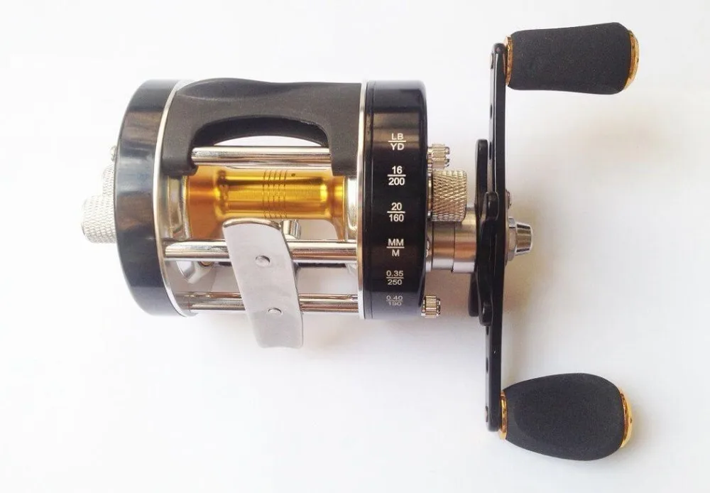 

Mingyang MC500 6BB Baitcasting Reel Fishing ball Bearings Right hand Dual Brake System 5.3:1 Gear Ratio Dual Breaking System