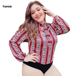 Сезон: весна-лето для женщин блузка хараджуку плюс размеры 4XL 3XL рубашки для мальчиков Boho пляжный комбинезон блузки малышек Топ Дамы Blusa Feminina