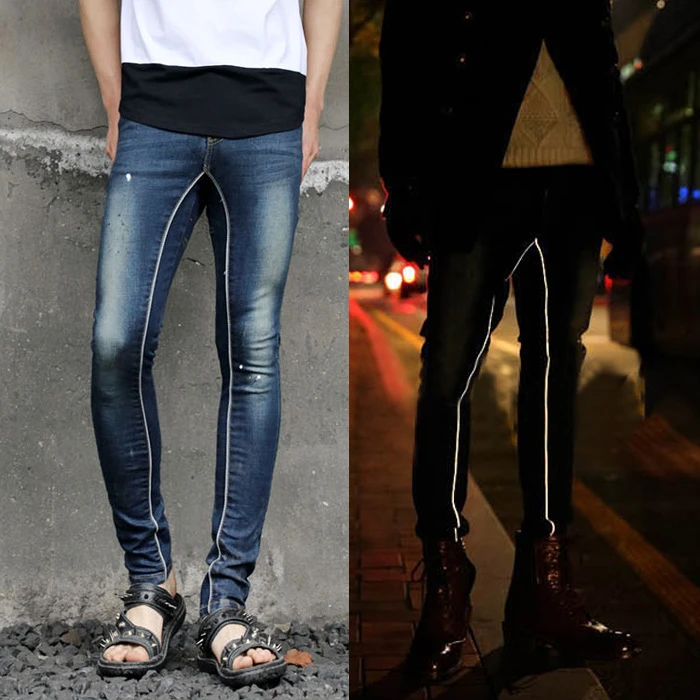 sagging hollister jeans