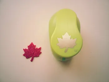 

free shipping 1.5 inch maple leaf shape of eva foam punch scrapbook cutter paper foam punch scrapbooking punches