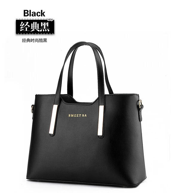 شعبية أزياء المرأة حقائب جلدية الأعلى مقبض مكتب السيدات حمل حقيبة الكتف رسول حقائب الصلبة sacola أسود بيج الأزرق