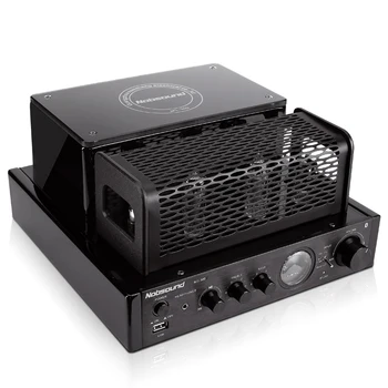 

Nobsound home audio bluetooth headphone Vacuum tube amplifier Supports usb mp3 Play speaker amplifiers MS-30D black amplificador
