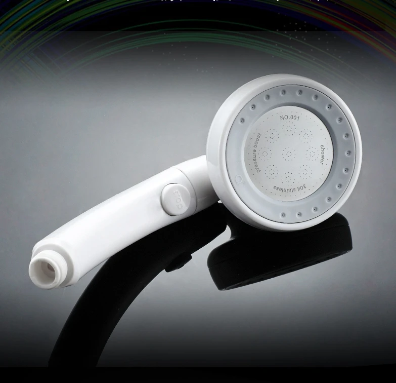 Bathroom 360 degree rotating Sprinkler Shower Head ABS