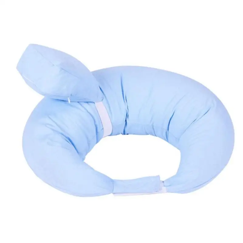 Детские подушки для кормления, подушка для грудного вскармливания, хлопковая подушка для талии - Цвет: Синий