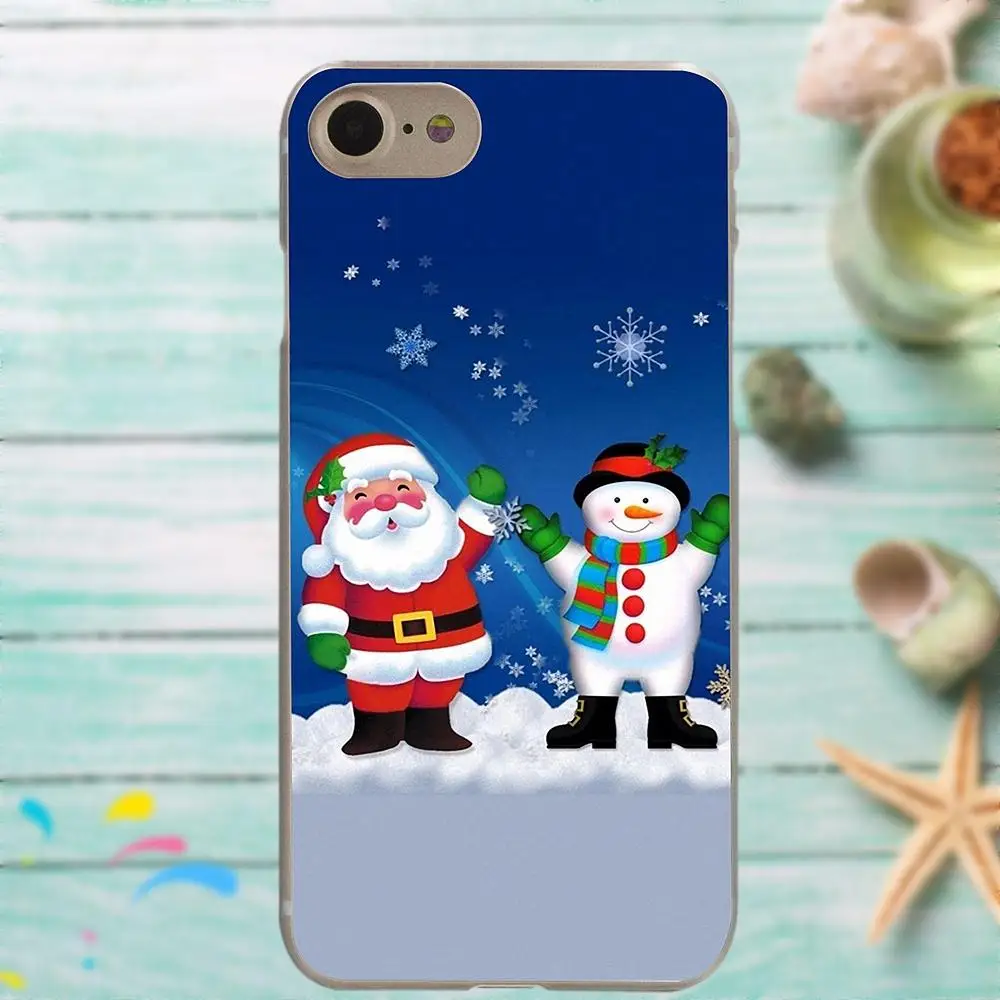 Для Sony Xperia Z Z1 Z2 Z3 Z4 Z5 compact Mini M2 M4 M5 T3 E3 E5 XA XA1 XZ Премиум мягкий ТПУ чехол Санта Клаус