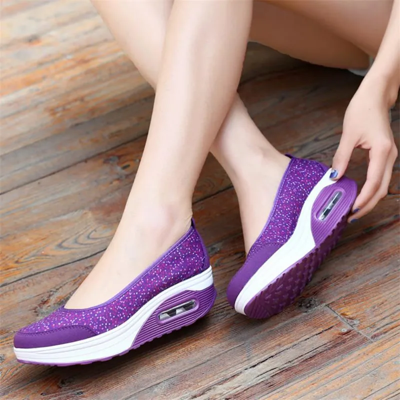 Новые летние женские туфли на толстой подошве Модные Повседневные туфли на толстой подошве s012