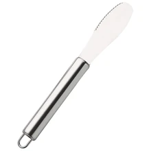 Sawtooth Spatula Cutter Stainless Steel Butter Knife Spreader Wide Blade Tablewear For Cheese Sandwich Kitchen Gadgets