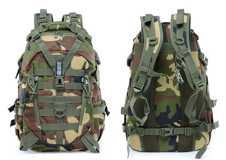 Военный Рюкзак Molle, Мужская армейская тактическая сумка, походный рюкзак для альпинизма, походный камуфляжный рюкзак для путешествий, Mochila Milita