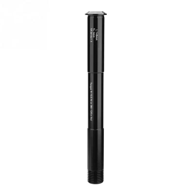 Bicycle Front Thru Axle Lever Mountain Bike Front Hubs Tube Shaft Bicycle Fork Thru Axle for ROCK SHOX Fork Bicycle Accessories