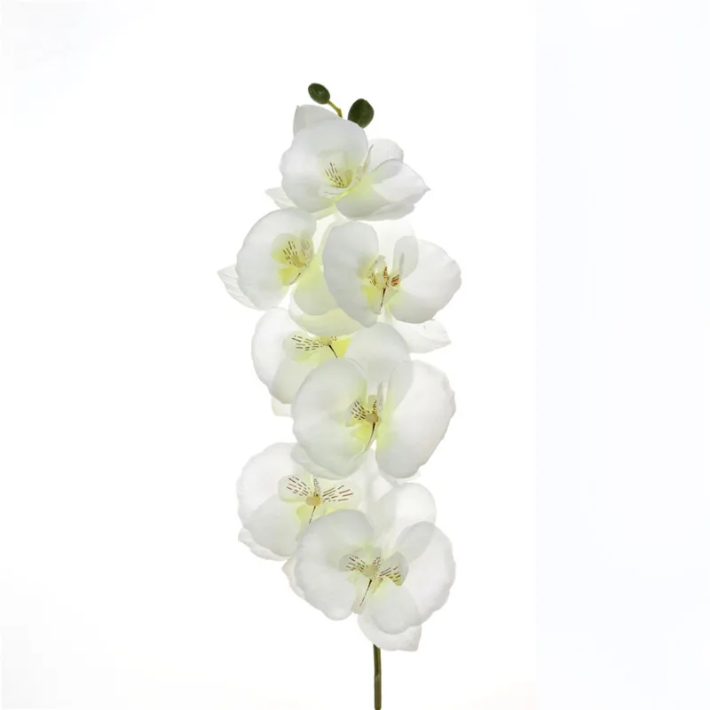 Орхидея, искусственные цветы DIY искусственная Орхидея, бабочка шелковые искусственные цветы букет фаленопсис свадебное украшение дома