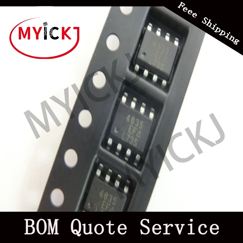 

10pcs SI4835DY IC CHIP P-Channel Logic Level PowerTrench MOSFET 8-SOIC 4835
