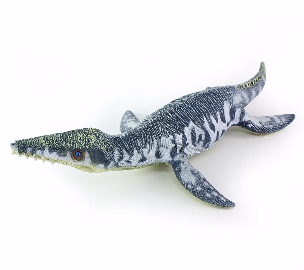 Sea Life Liopleurodon динозавр игрушка мягкая ПВХ фигурку ручная роспись животных Модель Коллекция Классические игрушки для детей подарок