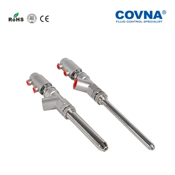 

1/2'' Pneumatic Filling Valve for Filling Machine Double Acting Stainless Steel